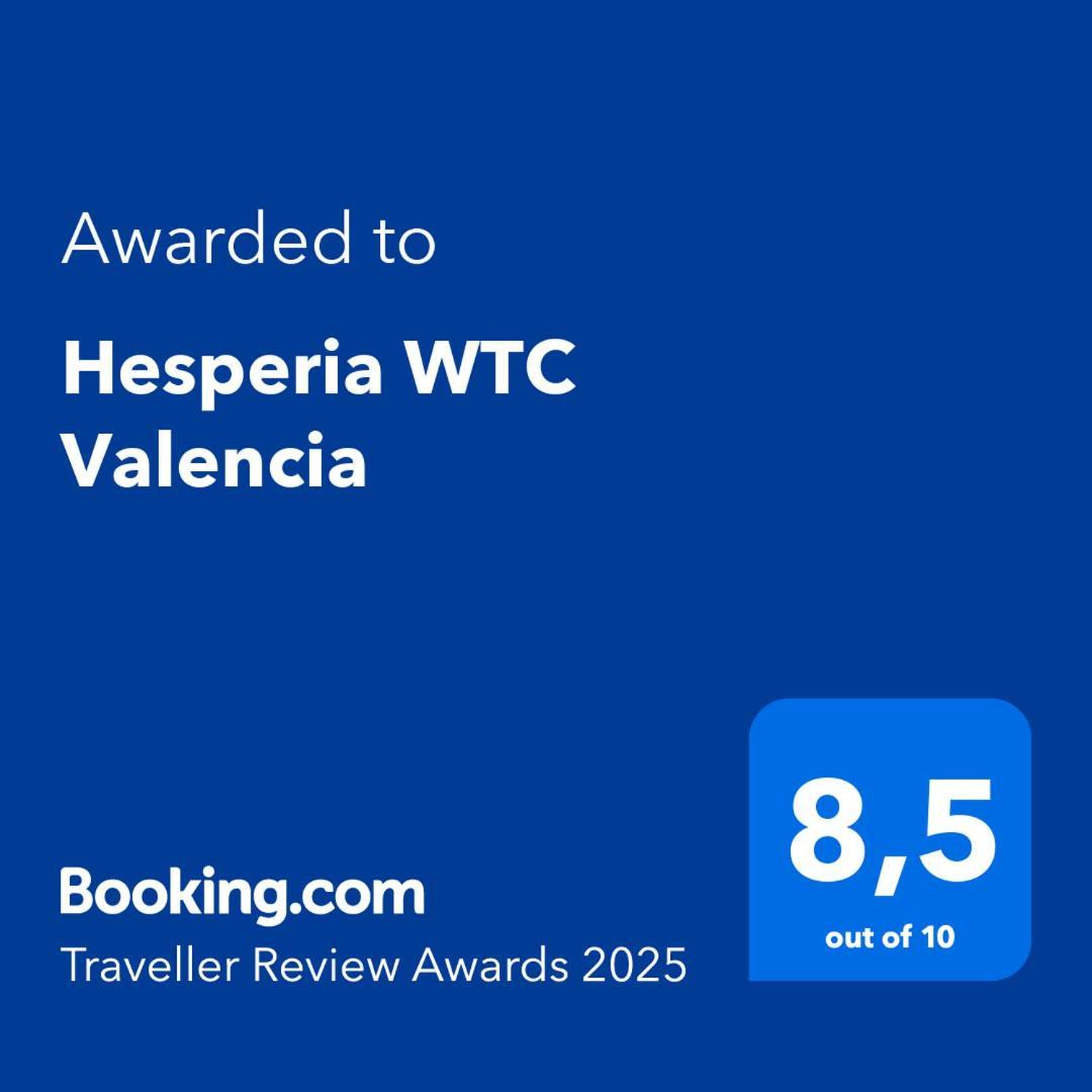 Hesperia Wtc Valencia Hotel Buitenkant foto