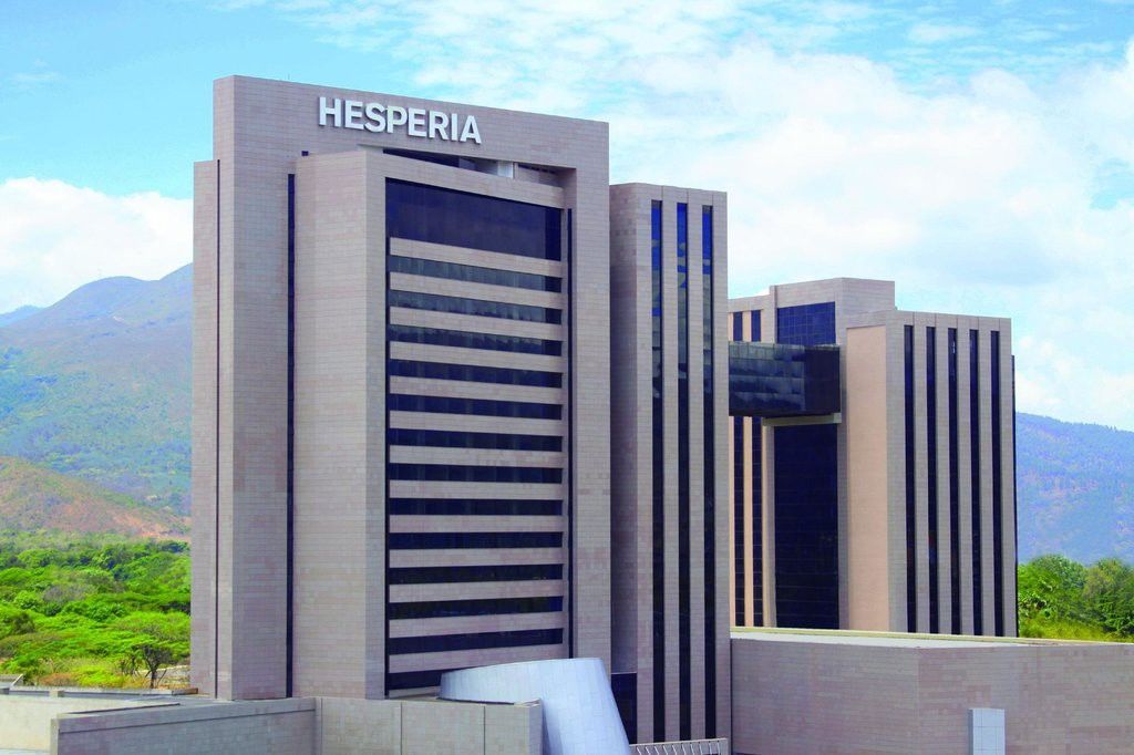 Hesperia Wtc Valencia Hotel Buitenkant foto